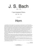Bach - Unaccompanied Suites for Horn