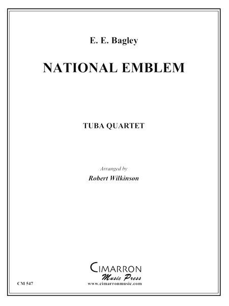 Bagley, E E - National Emblem - Tuba Quartet (EETT) - Brass Music Online