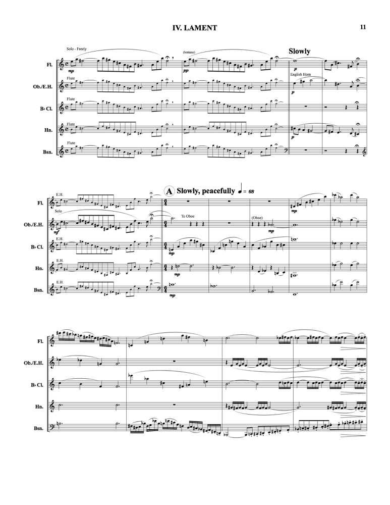 Balentine, Scott - Frog and the Golden Ball - Woodwind Quintet - Brass Music Online