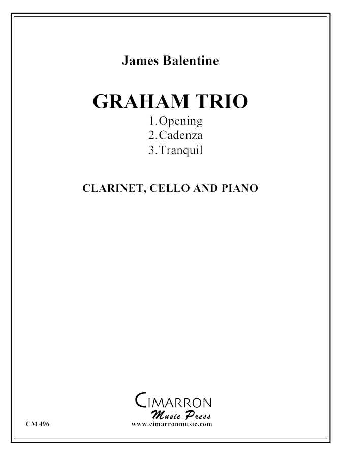 Balentine, Scott - Graham Trio - Mixed Ensemble - Brass Music Online