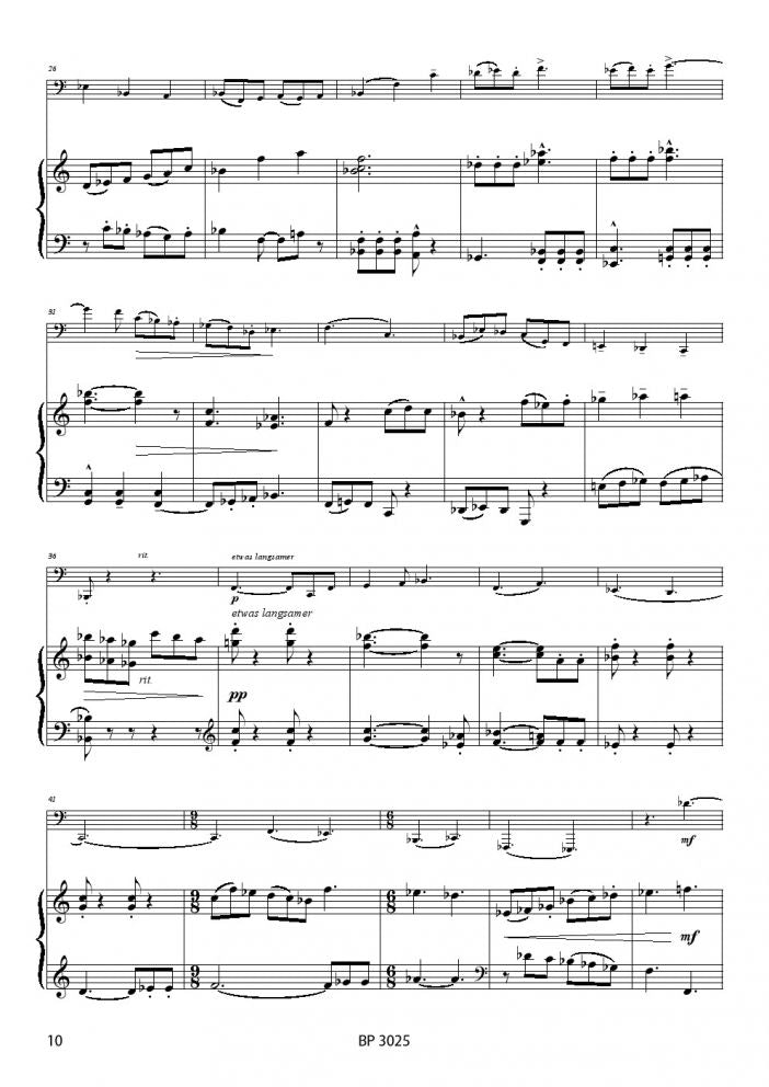 Bartz - Concertino for Tuba and piano - Brass Music Online