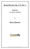 Mendelssohn - Beati Mortui - Brass Quartet