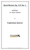 Mendelssohn - Beati Mortui - Euphonium Quartet