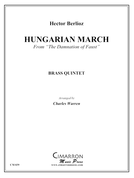Berlioz, H - Hungarian March - Brass Quintet - Brass Music Online