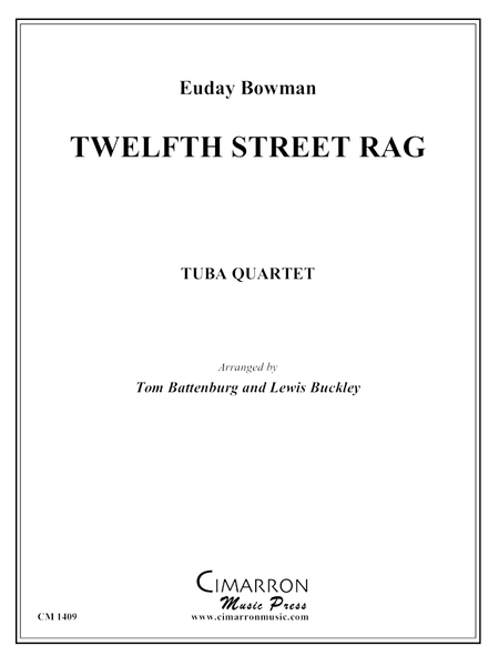 Bowman, E - Twelfth Street Rag - Tuba Quartet (EETT) - Brass Music Online