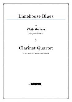 Braham - Limehouse Blues - Clarinet Quartet - Brass Music Online