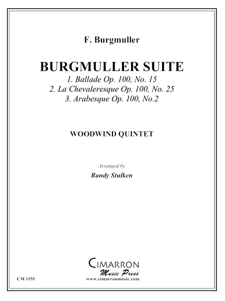 Burgmuller, F - Burgmuller Suite - Woodwind Quintet - Brass Music Online