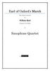 Byrd - Earl of Oxford's March - Saxophone Quartet - Brass Music Online