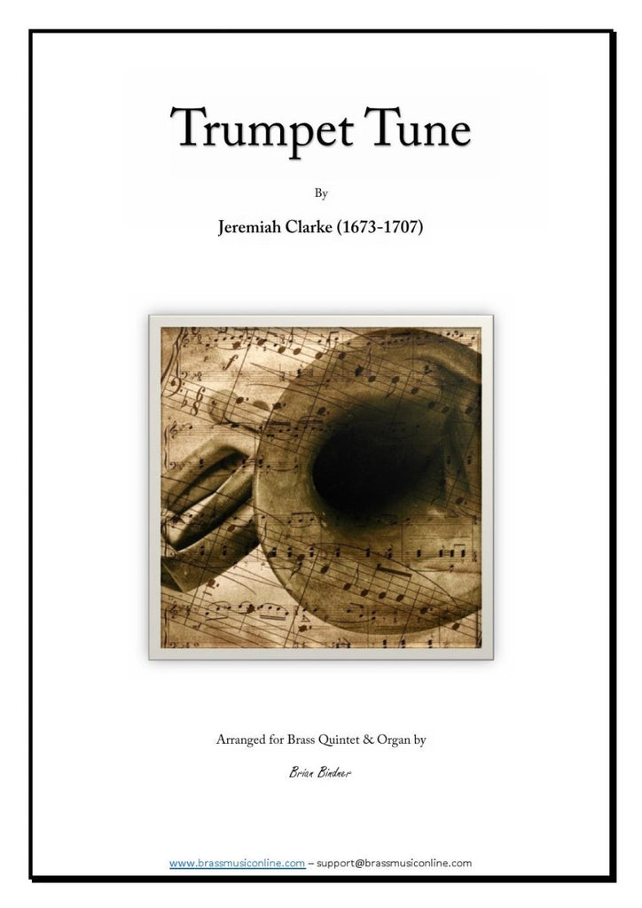 Clarke - Trumpet Tune for Brass Quintet and Organ - Brass Music Online