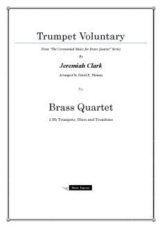 Clark - Trumpet Voluntary - Brass Quartet