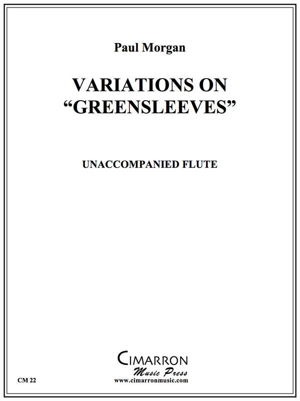 Morgan - Variations on "Greensleeves" - Unaccompanied Flute