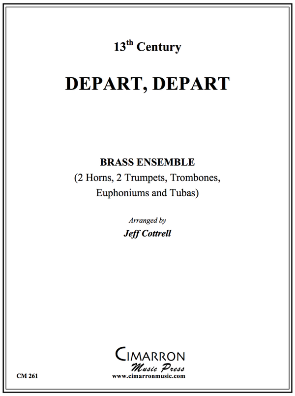 Traditional - Depart, Depart - Brass Ensemble