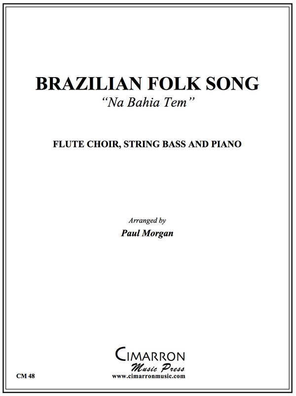 Trad - Brazilian Folk Song - Flute Ensemble, String Bass And Piano
