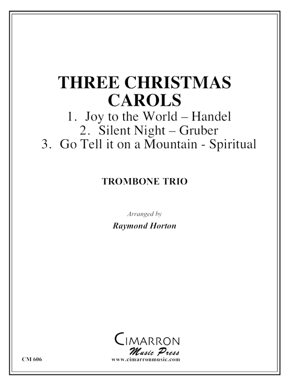 Various - Three Christmas Carols - Trombone Trio