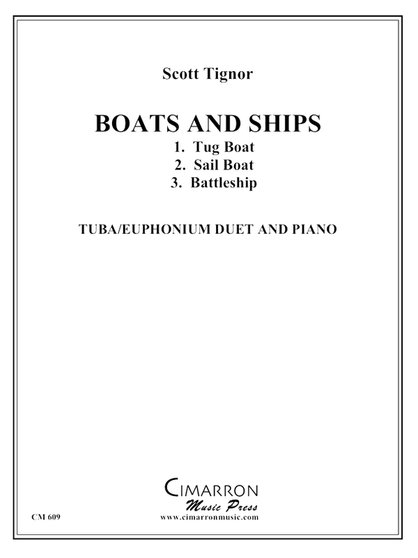 Tignor - Boats & Ships - Euphonium-Tuba Duet