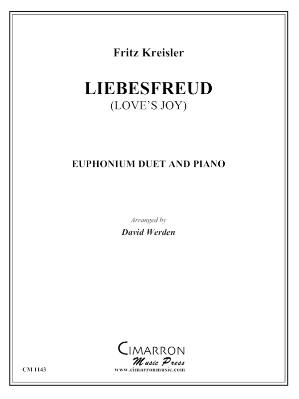 Kreisler - Liebesfreud (Love's Joy) - Euphonium Duet and Piano
