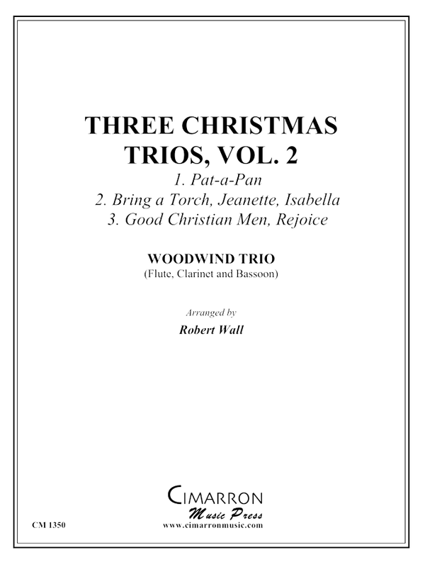 various - Three Christmas Trios, vol. 2 - Woodwind Trio