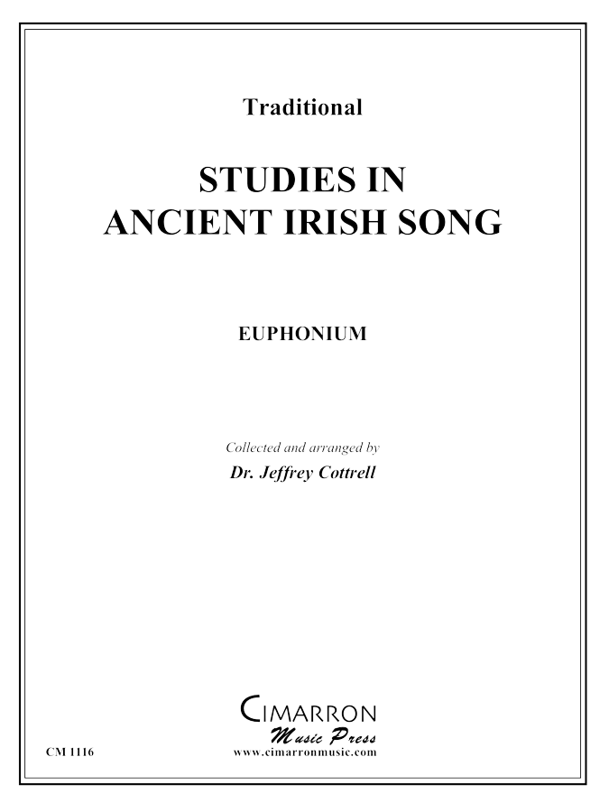 Cottrell - Studies in Ancient Irish Song - Euphonium - Brass Music Online