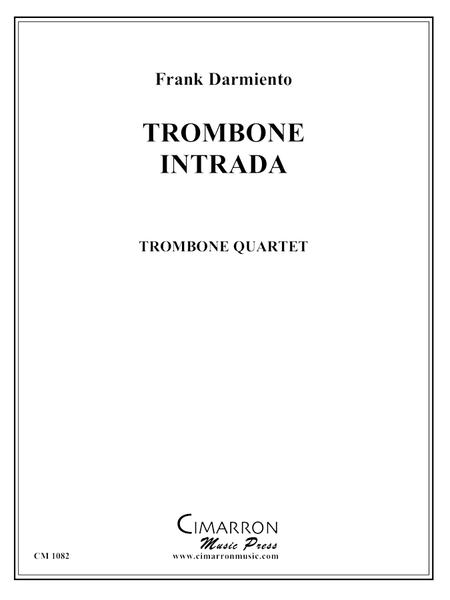 Darmiento - Trombone Intrada - Trombone Quartet - Brass Music Online