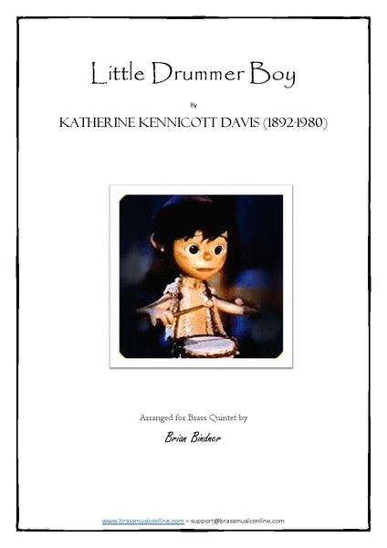 Davis - Little Drummer Boy - Brass Quintet - Brass Music Online