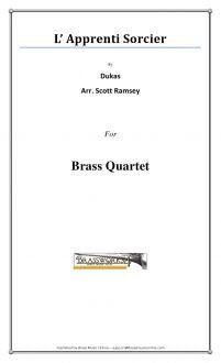 Dukas - The Sorcerer's Apprentice - Brass Quartet - Brass Music Online