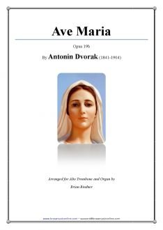 Dvorak - Ave Maria - Alto Trombone and Organ - Brass Music Online