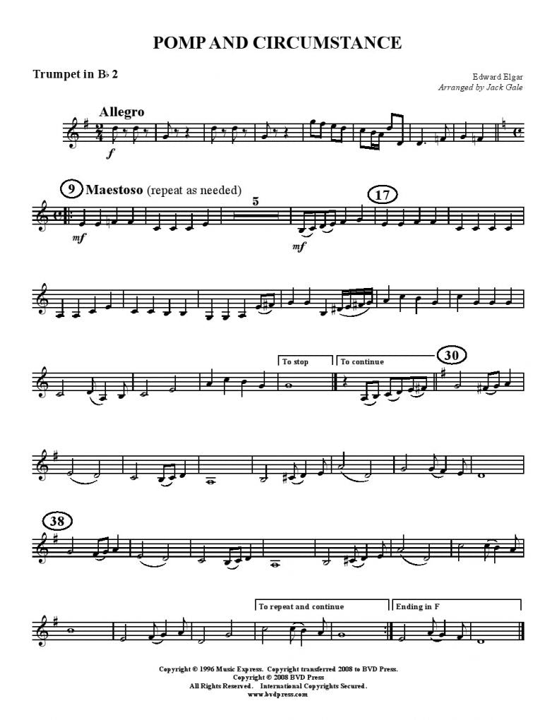 Elgar - Pomp and Circumstance - Brass Quintet