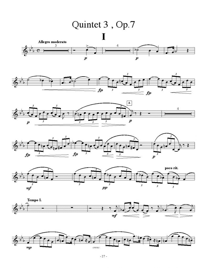 Ewald - Quintet No.3 - Brass Quintet