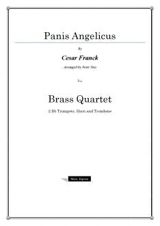 Franck - Panis Angelicus - Brass Quartet