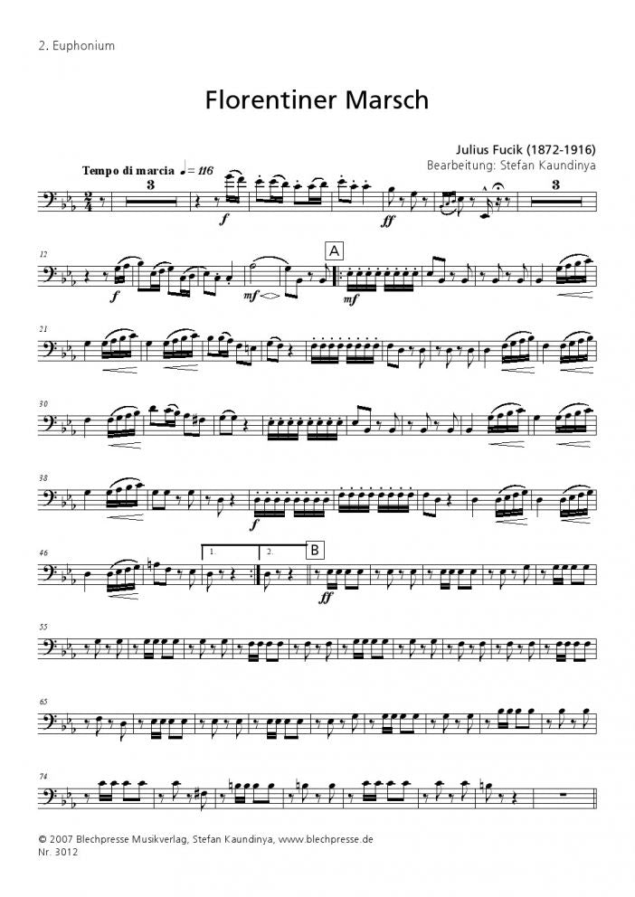 Fucik - Florentiner March - Tuba Quartet