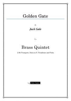 Gale - Golden Gate - Brass Quintet