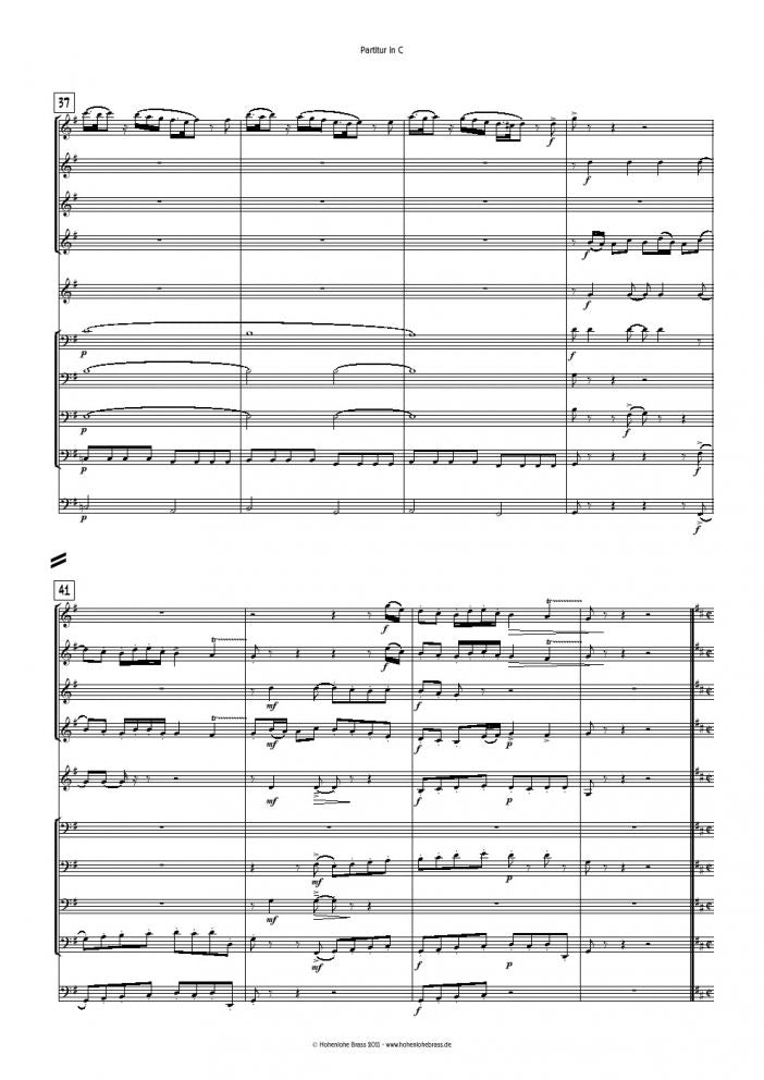 Gallo - Suite for Ten Piece Brass Choir