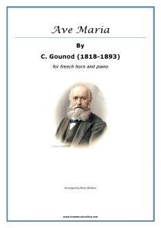 Gounod - Ave Maria for French Horn and Piano