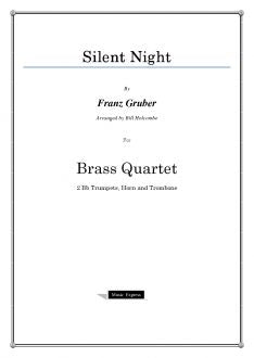Gruber - Silent Night - Brass Quartet