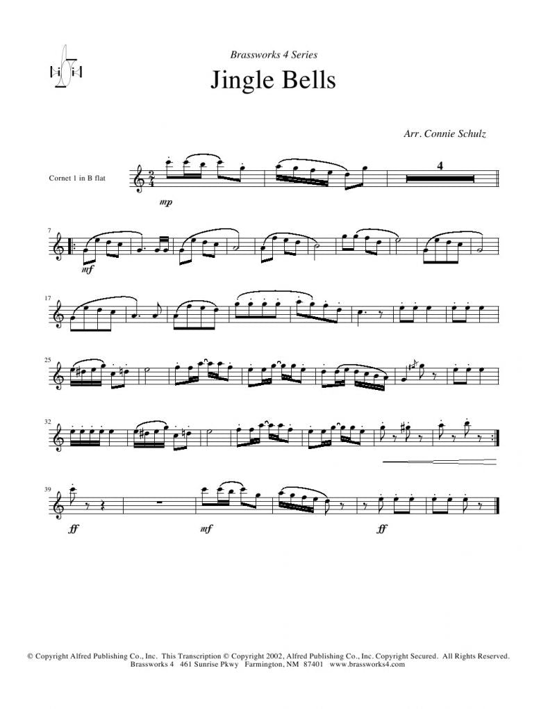 Traditional - Jingle Bells - Brass Quartet