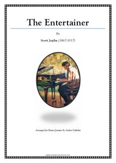 Joplin - The Entertainer - Brass Quintet– Brass Music Online