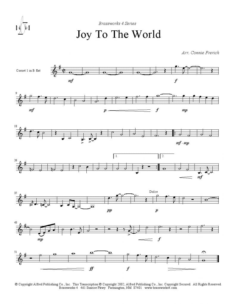 Traditional - Joy to the World - Brass Quartet