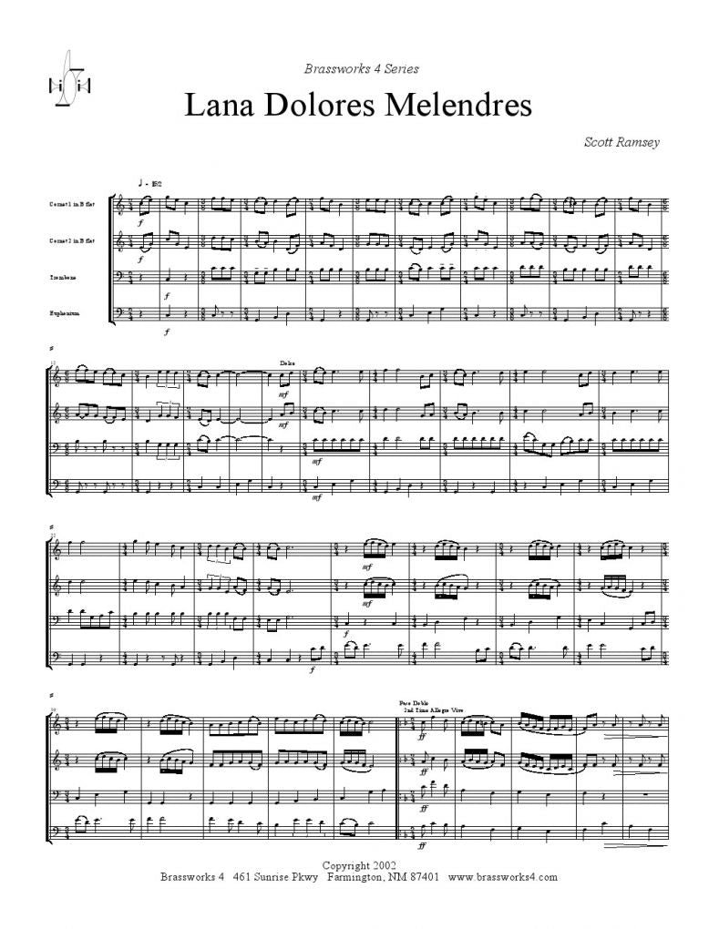Ramsey - Lana Dolores Melendres - Brass Quartet
