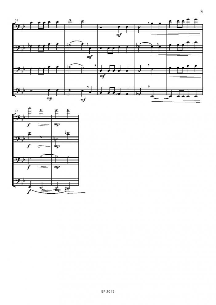 Mendelssohn - Denn er hat seinen Engeln befohlen - Tuba Quartet