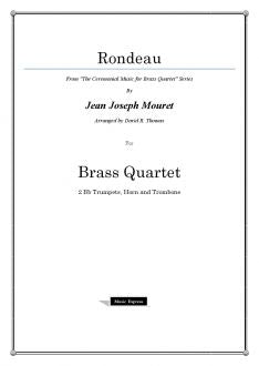 Mouret - Rondeau - Brass Quartet