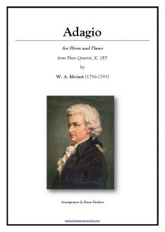 Mozart - Adagio for Horn and Piano