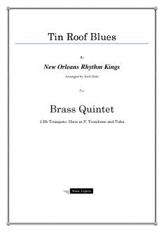 Gale - Tin Roof Blues - Brass Quintet