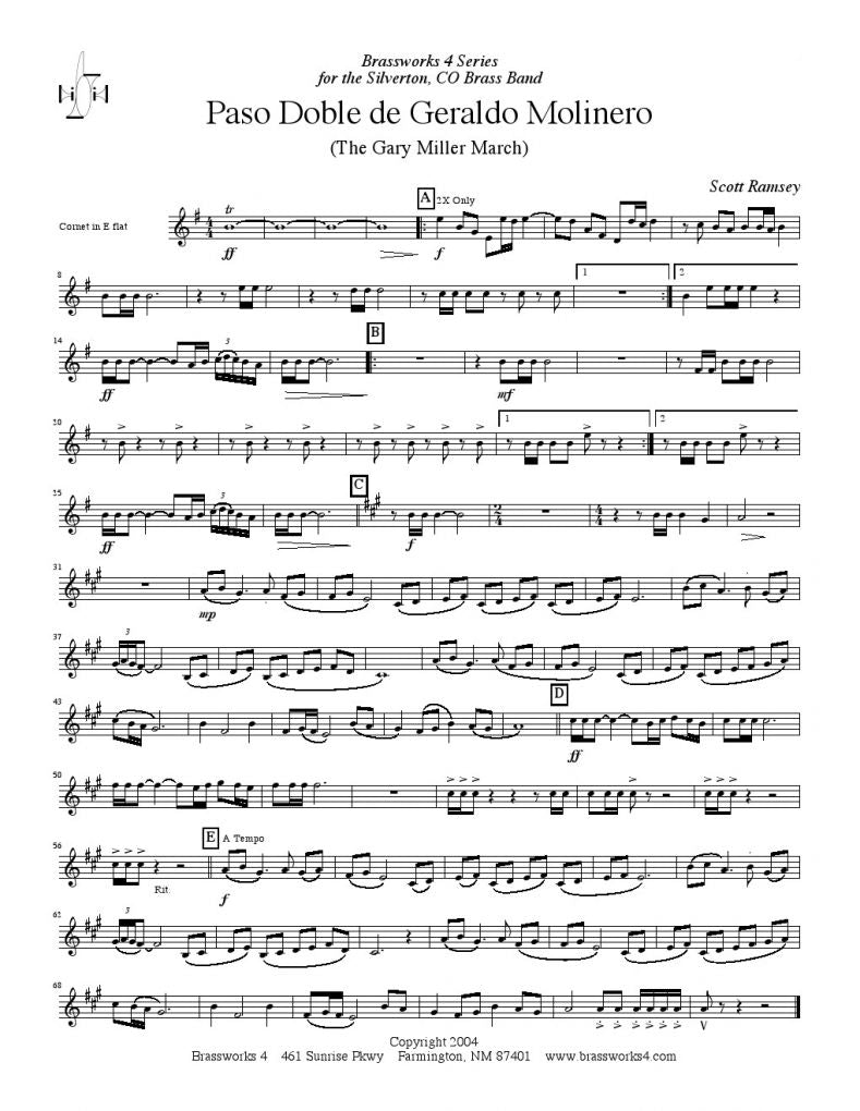 Ramsey - Paso Doble de Geraldo - Brass Ensemble
