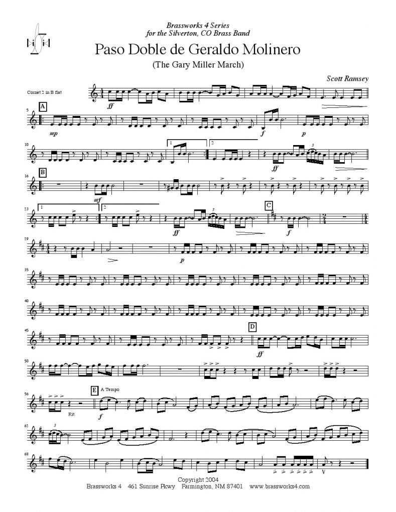 Ramsey - Paso Doble de Geraldo - Brass Ensemble