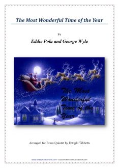 Pola-Wyle -  It's the Most Wonderful Time of the Year - Brass Quintet