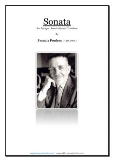 Poulenc - Sonata for Trumpet, Horn and Trombone