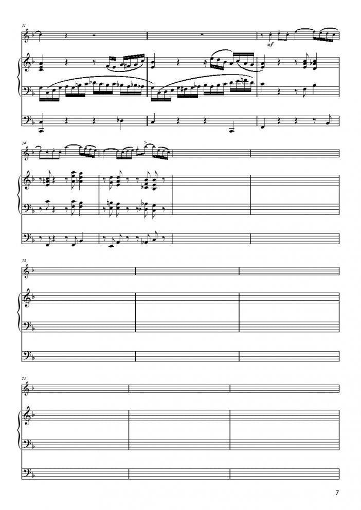 Radermacher - Three short pieces - Trumpet and Organ