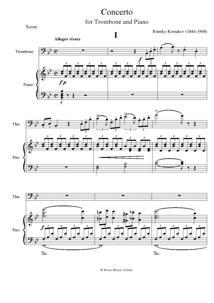 Rimsky-Korsakov Trombone Concerto