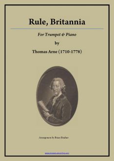 Rule, Britannia - Trumpet and Piano