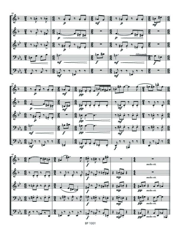 Saint-Saens Oratorio de Noel - Brass Quintet